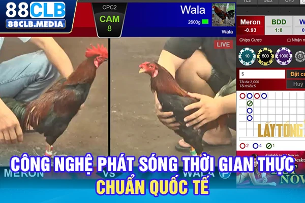 Công nghệ phát sóng thời gian thực chuẩn quốc tế