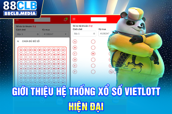 Giới thiệu hệ thống xổ số Vietlott hiện đại