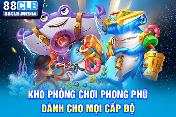 JDB Bắn Cá Online & Tuyệt Chiêu Xả Đạn Săn Boss Thần Tài Kho phòng chơi phong phú dành cho mọi cấp độ