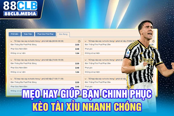 Mẹo hay giúp bạn chinh phục kèo tài xỉu nhanh chóng