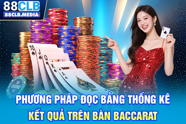 Phương pháp đọc bảng thống kê kết quả trên bàn Baccarat